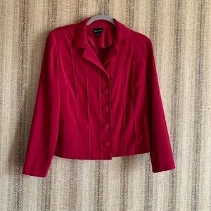 LESLIE FAY Blazer Pink Size 10 P Formal Business Casual Women Clothing Buttons